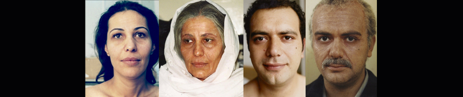 Nadira Omran et Bassel Khayyat dans LES PORTES DU SOLEIL, Dominique colladant Make-up SFX
